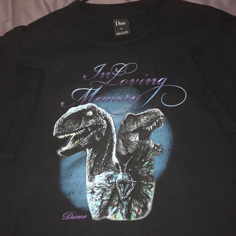 Dime In Loving Memory Dinosaur T-Shirt